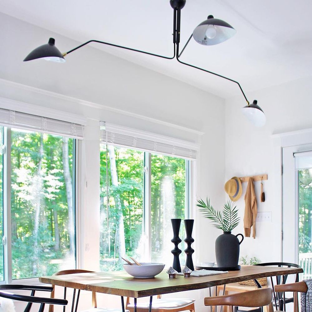 Industrial Adjustable Multi Arm Ceiling Light S17