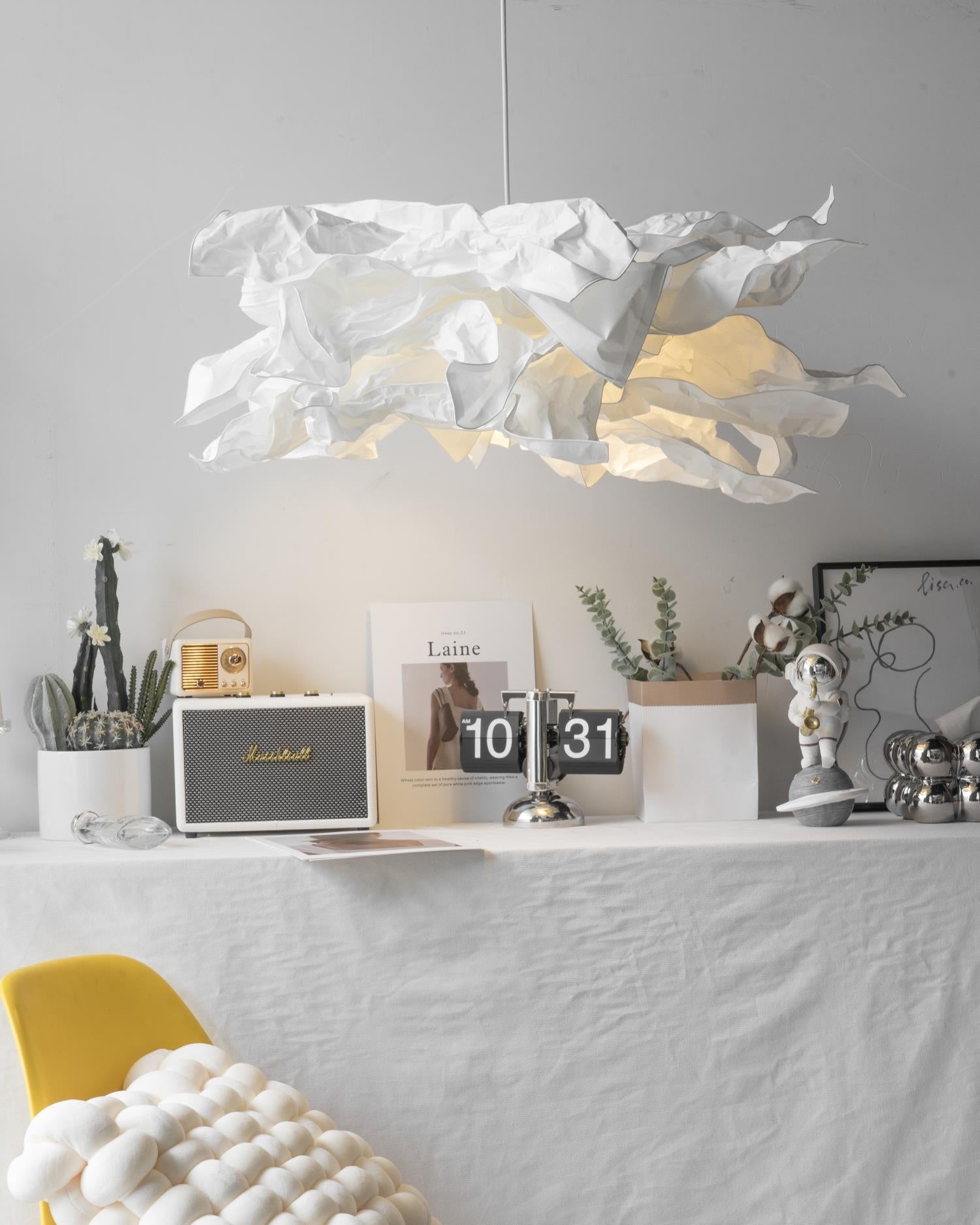 Paper Plug In Pendant Lamp D87