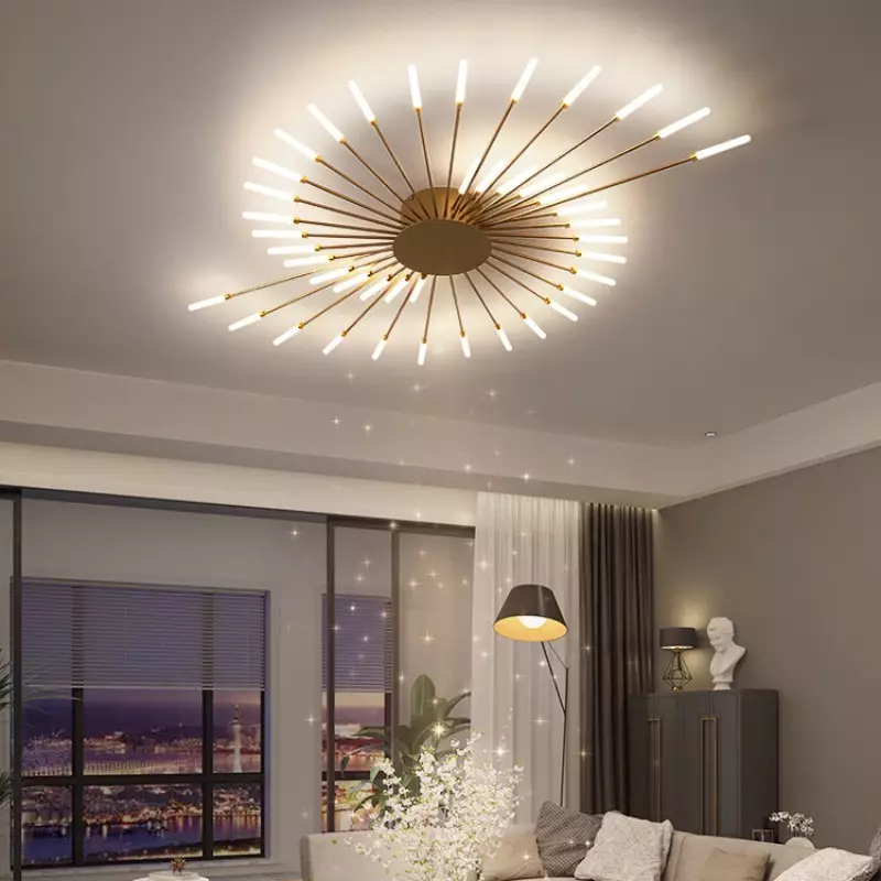 Multi-Head Fireworks Led Recessed Ceiling Lamp S179