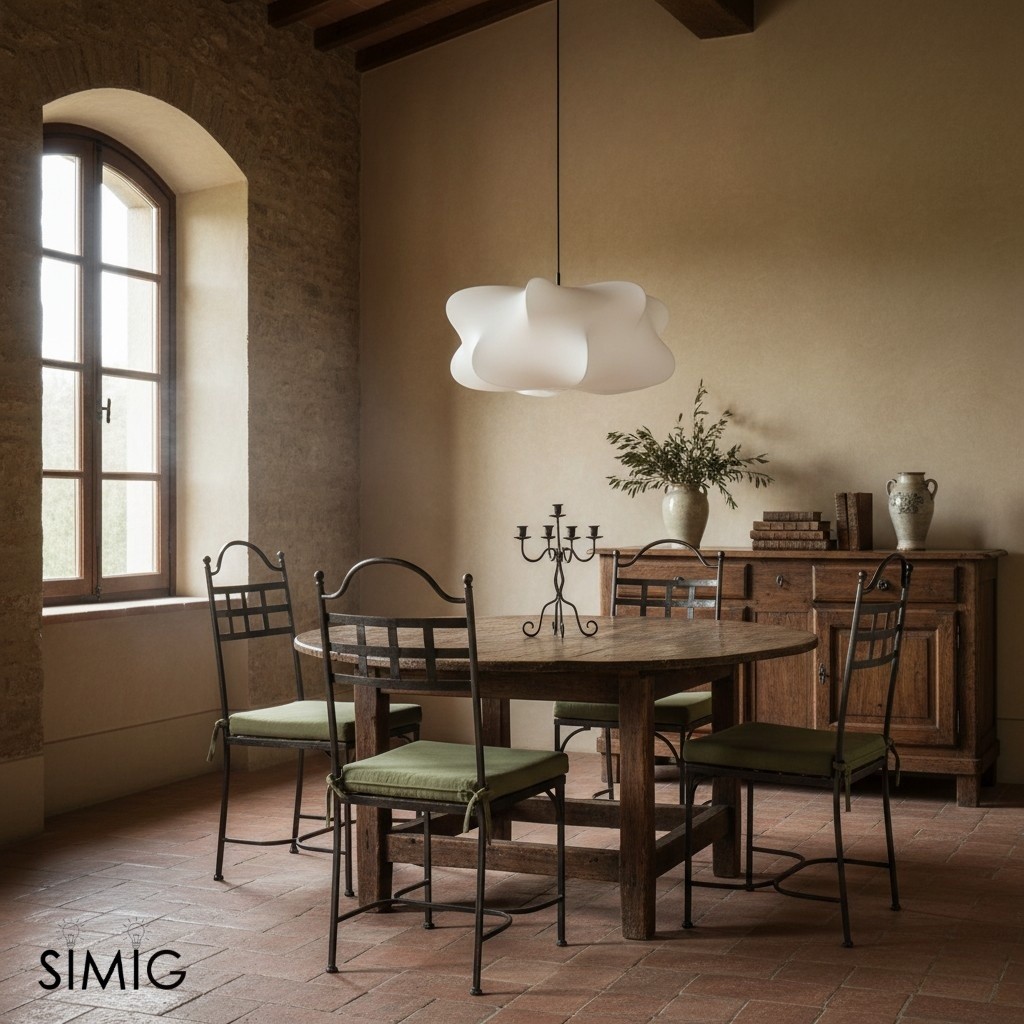 Sleek Modern Pendant Light - Adjustable Suspension for Dining Rooms M157