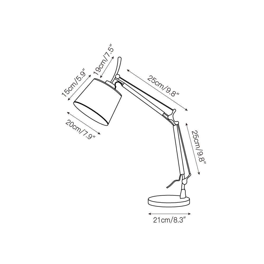 Artemide Table Lamp D714