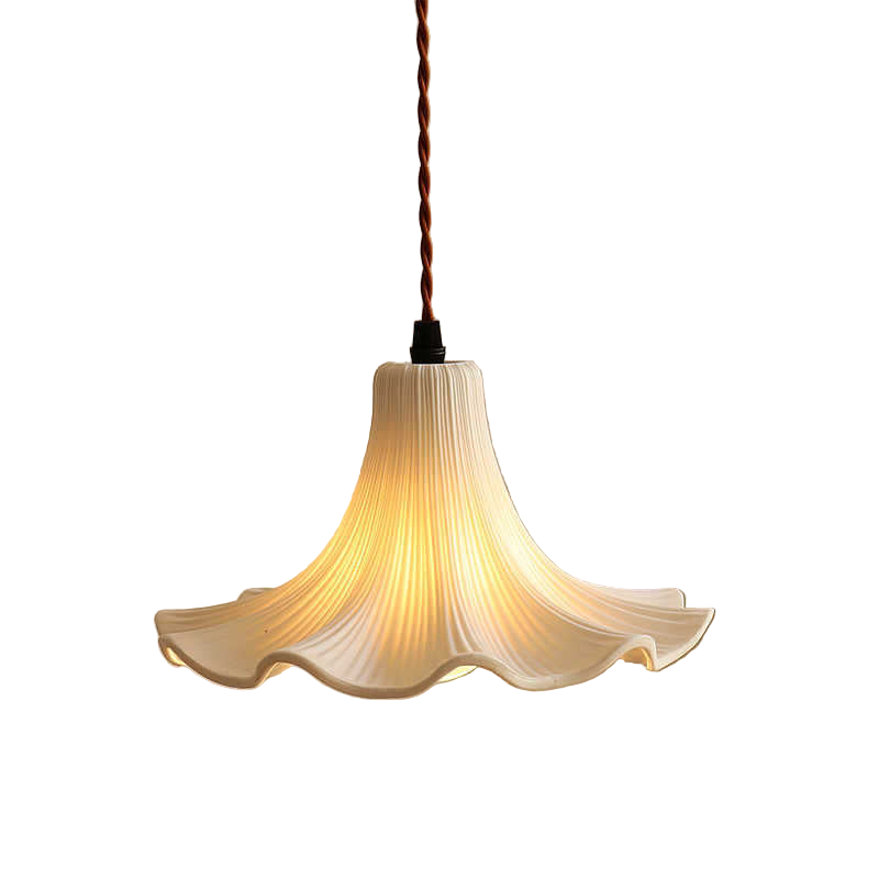 Petalis Charm French Petal Ceramic Pendant Light D953