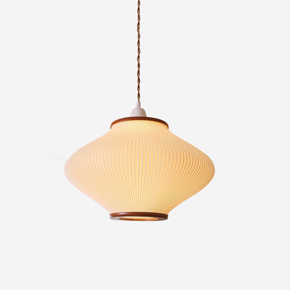 French Style Pine Bell Pendant Lamp M359