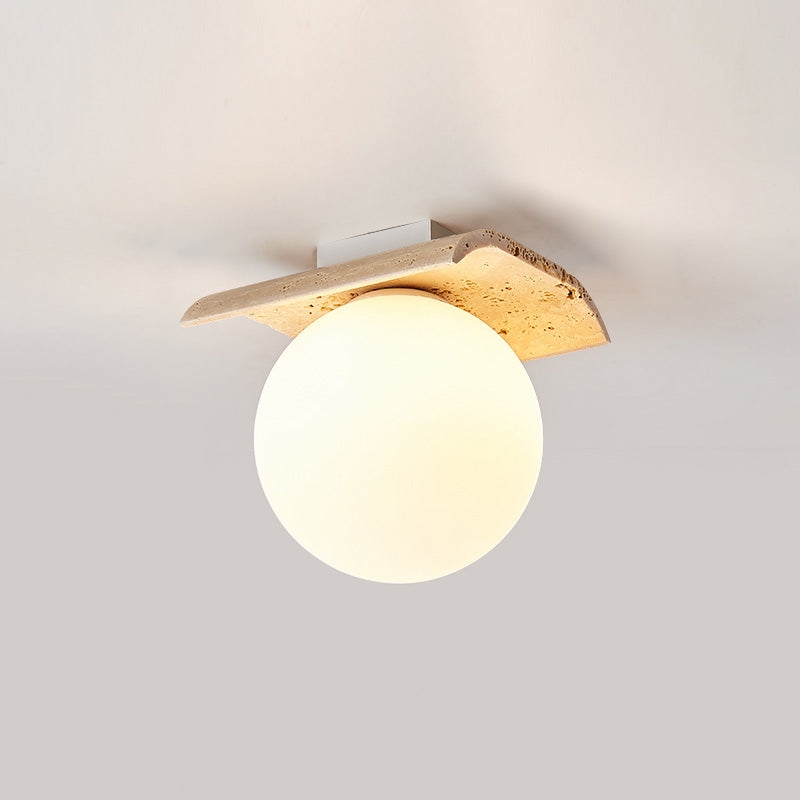 Bianca Globe Ceiling Lamp D689