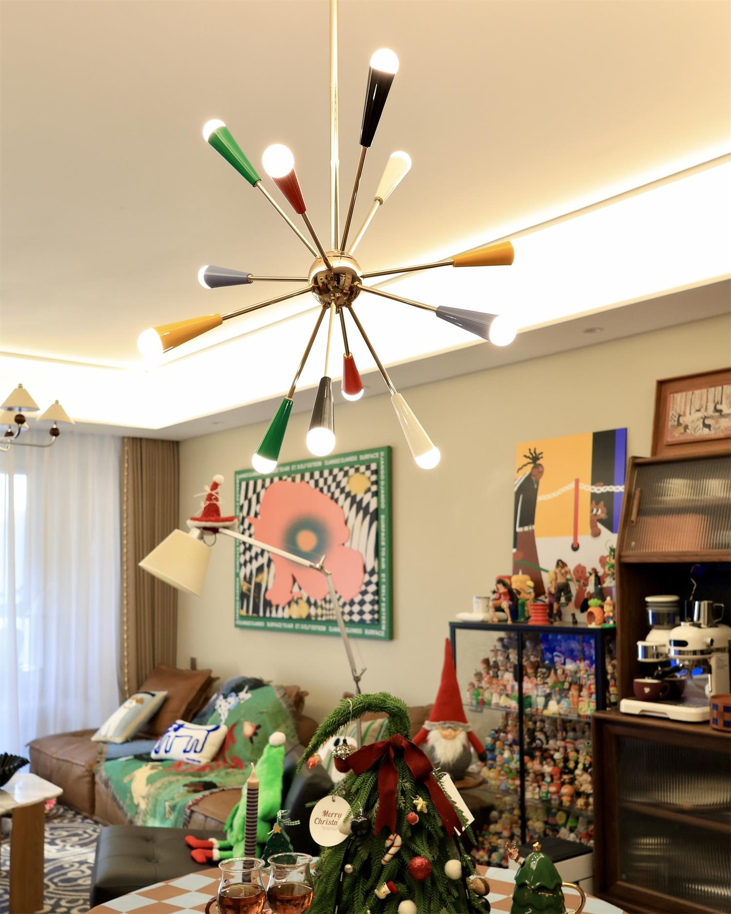 Fireworks Chandelier D82