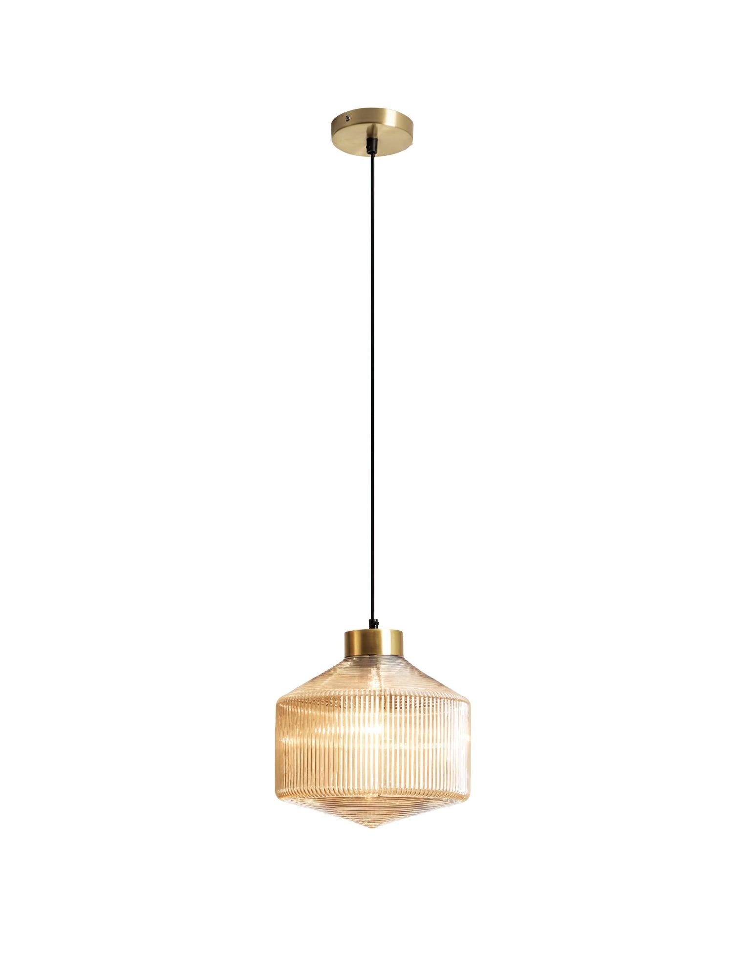 Striped Spinning Top Pendant Light M21