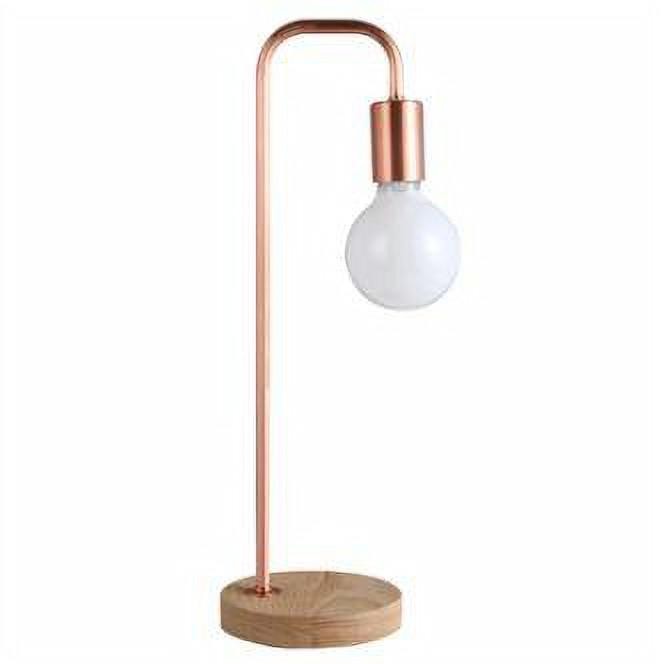 MIN bordslampa i roséguld på vit bakgrund