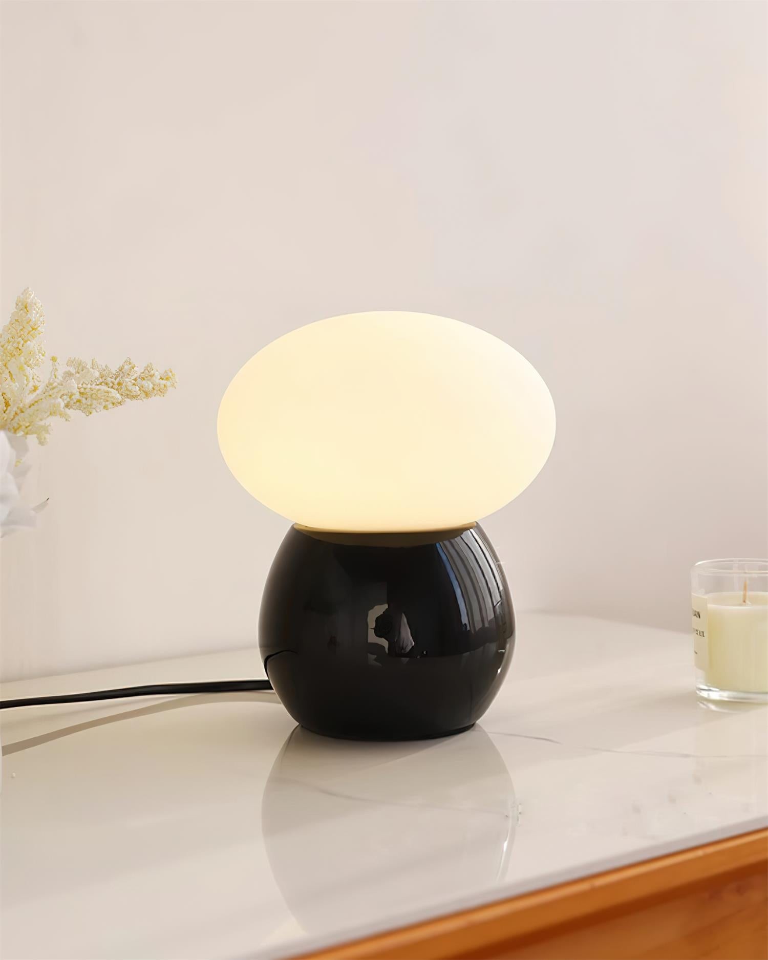 Modern Cream Style Mushroom Table Lamp M325