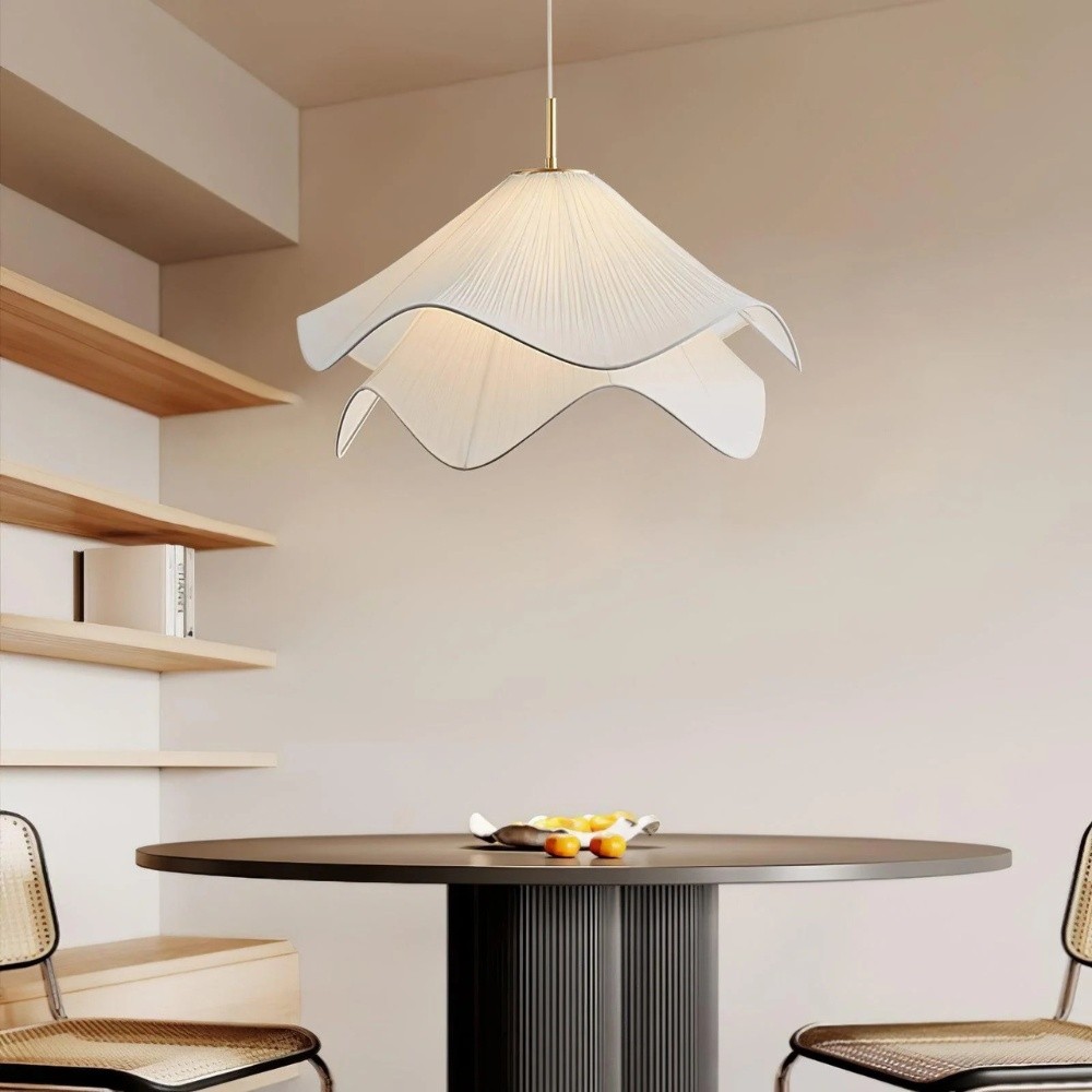 Scandinavian Jellyfish Fabric Pendant Light S133