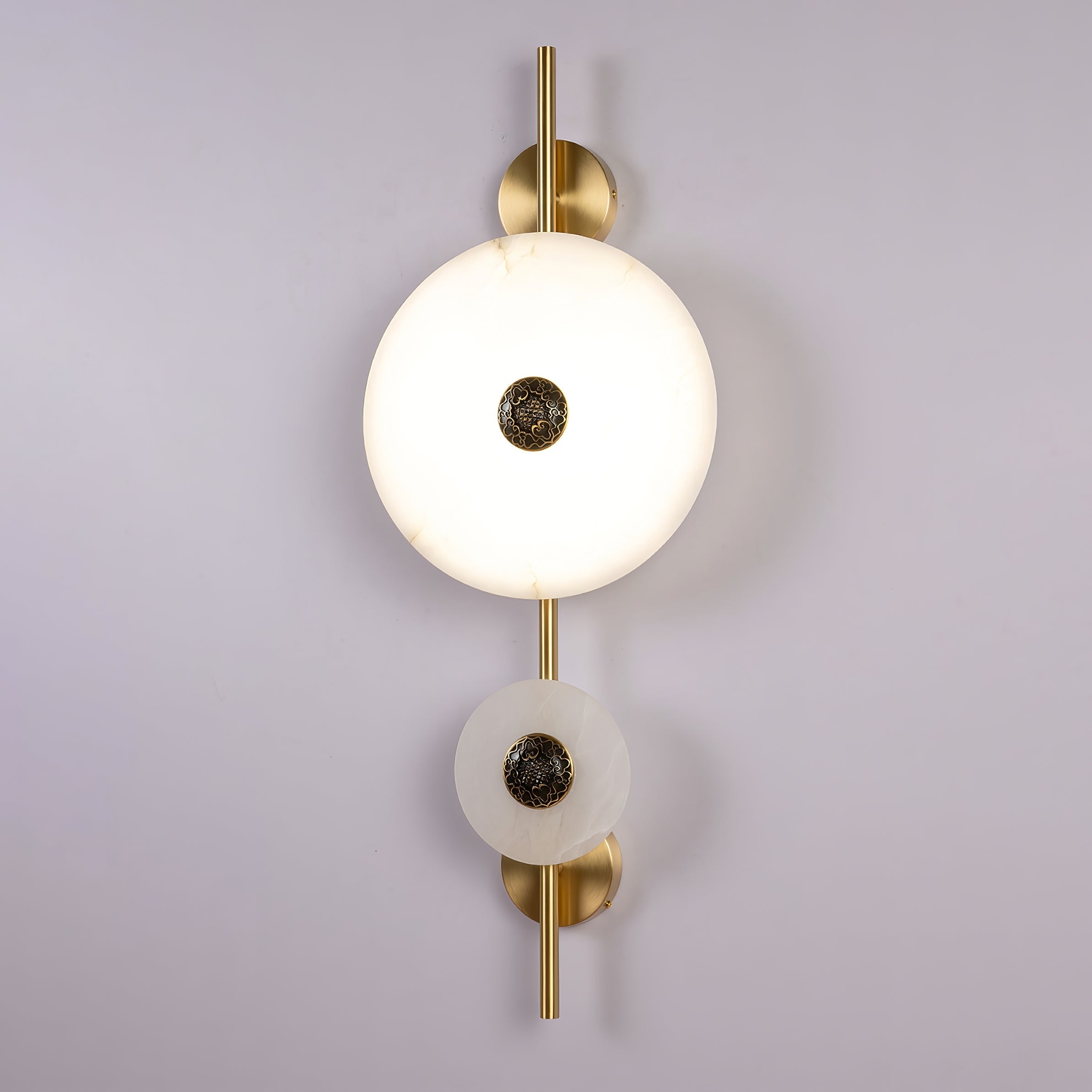 Alabaster Eclipse Wall Light D392