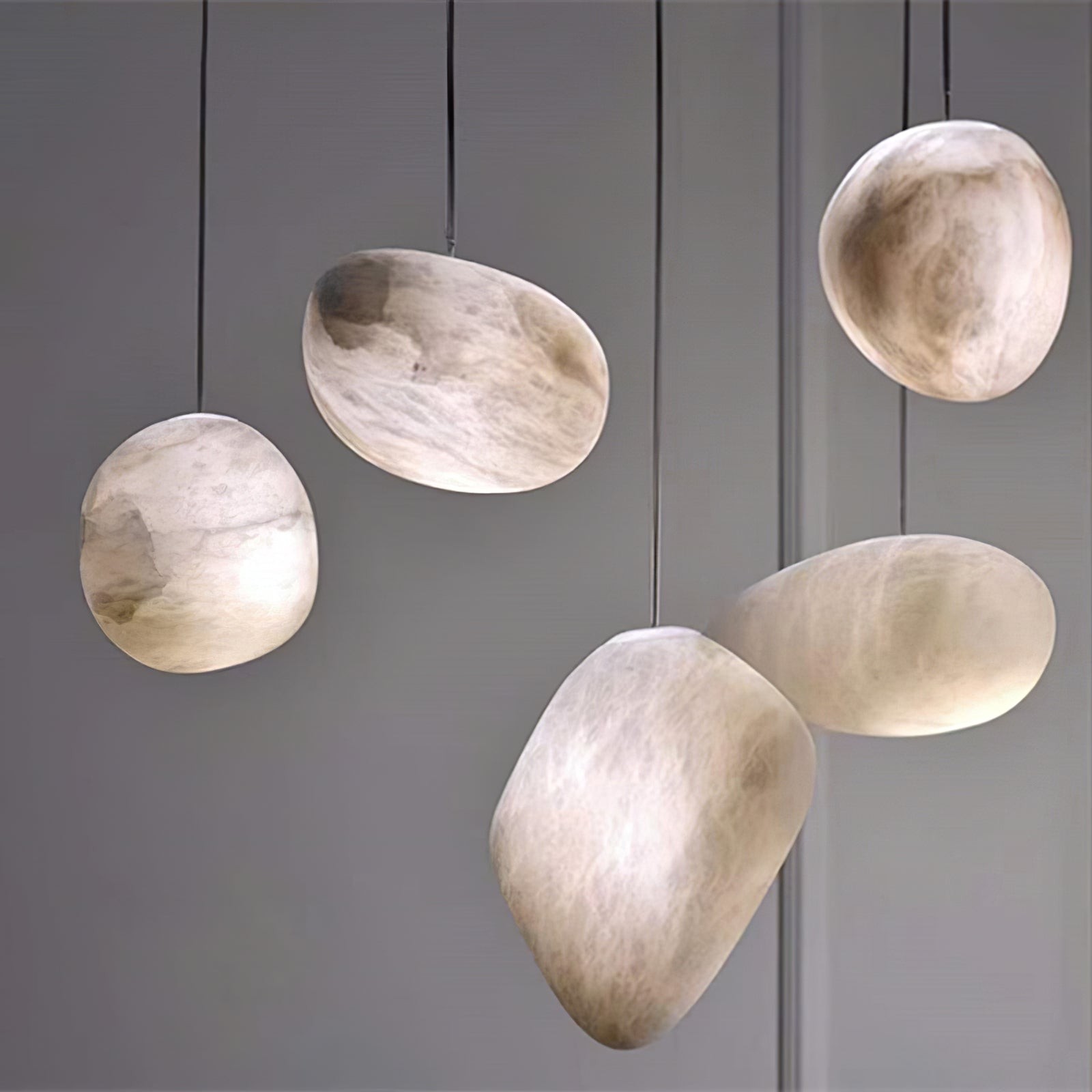 Pebbles Alabaster Pendant Lamp M439
