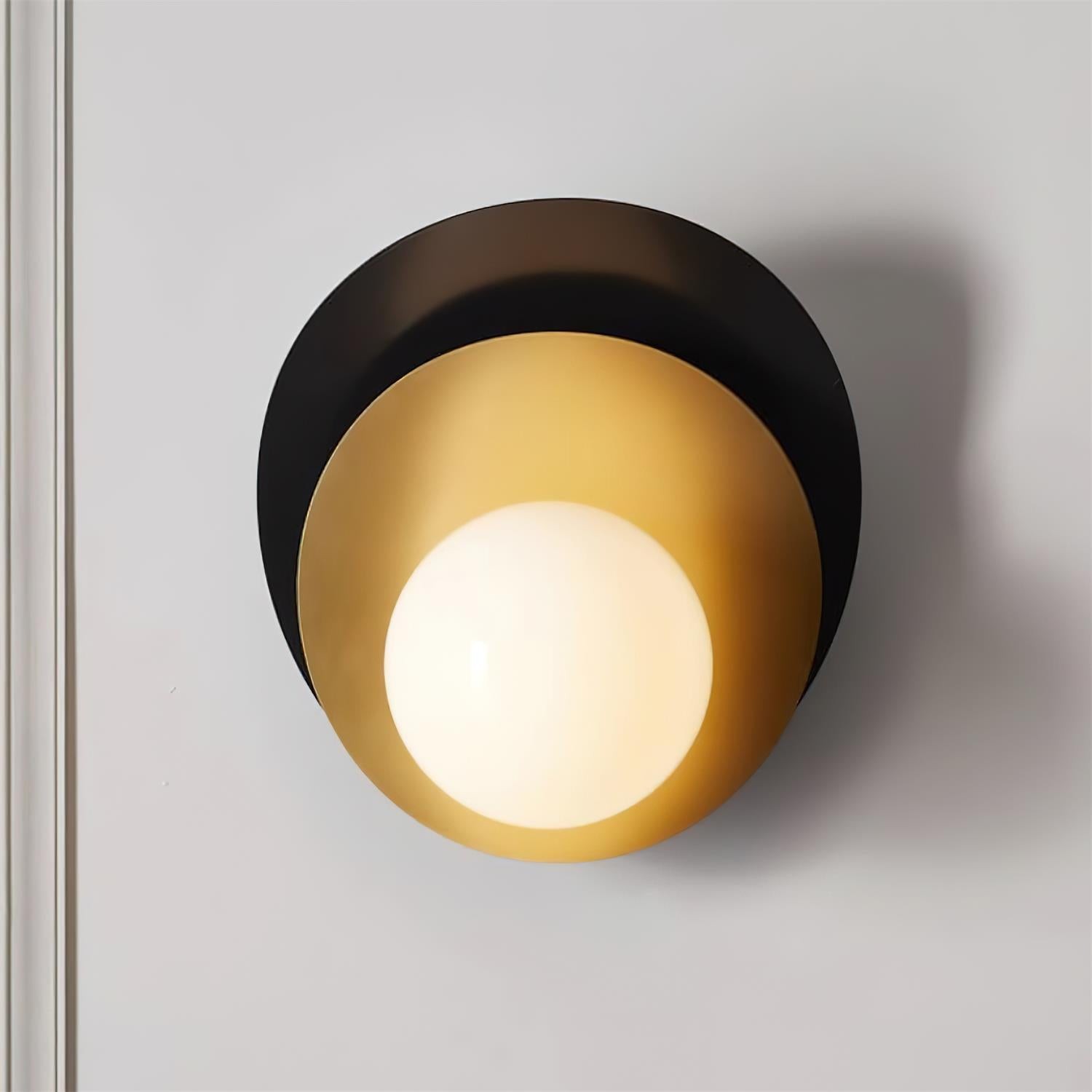 Nordic Minimalist Geometry Globe Wall Lamps M186