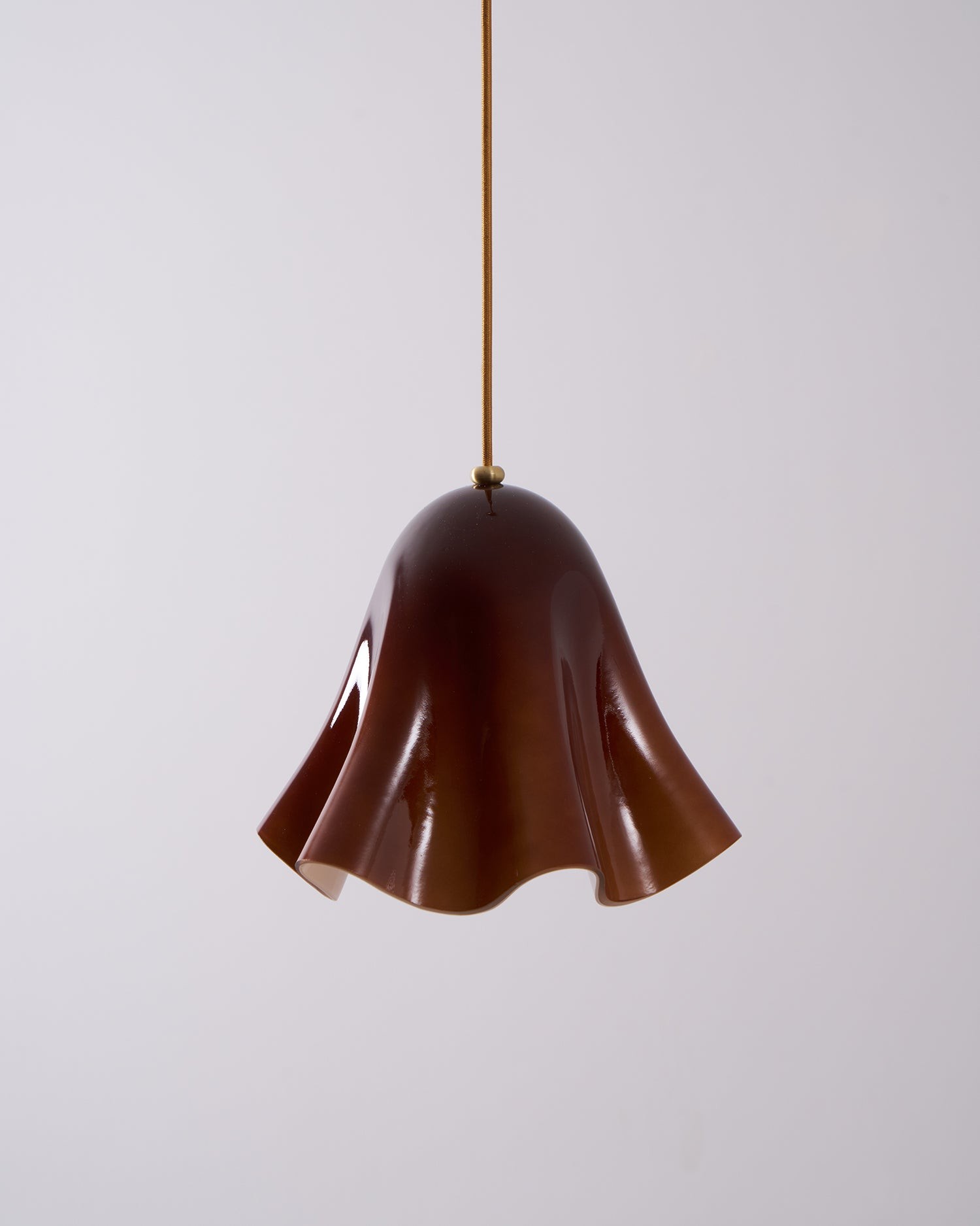 Bellina Artistic Glass Pendant Light - Modern Bloom Inspired Hanging Ceiling Lamp T279