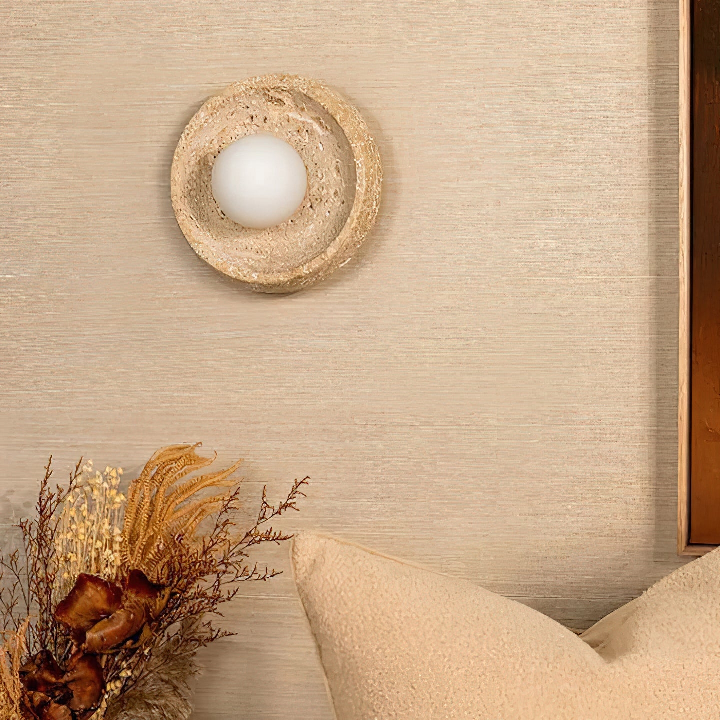Faro Travertine Wall Lamp D666