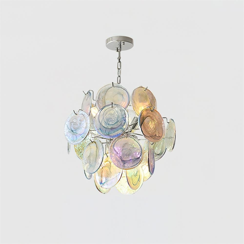 Neuvy Glass Chandelier D80