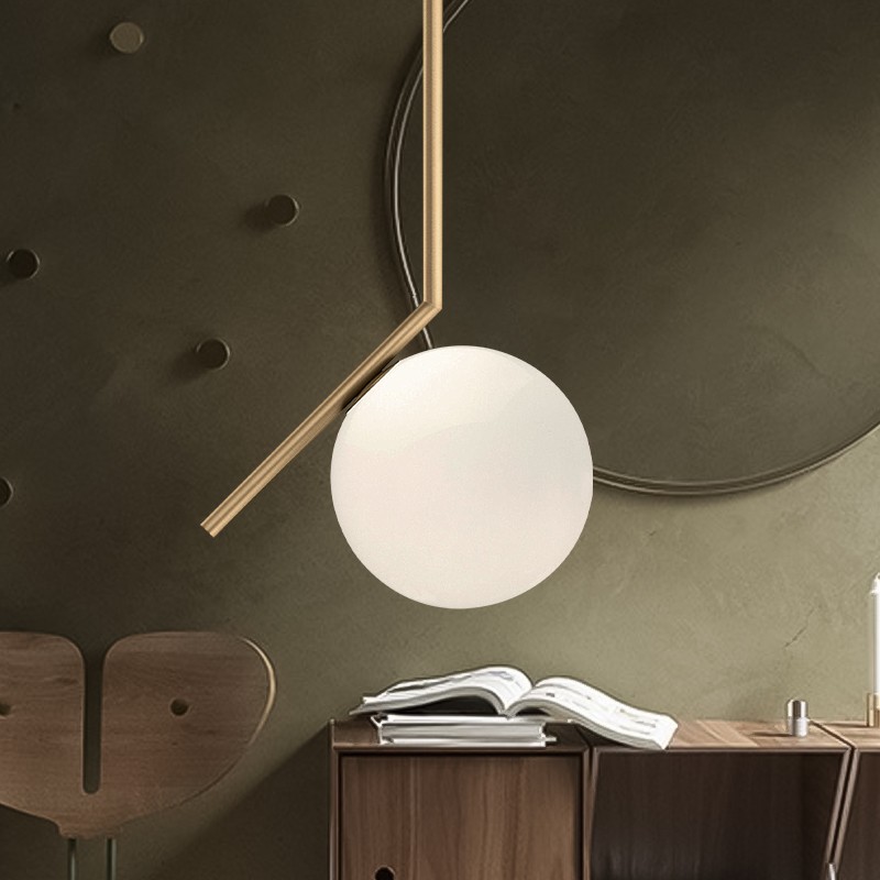 Stylish Glass Ball Pendant Light S61