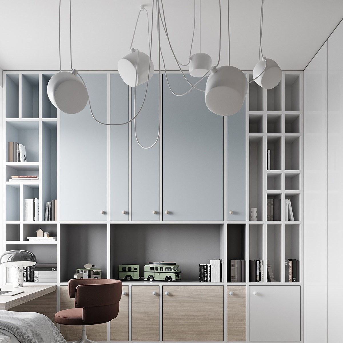 Multi Light Pendant Lamp for Living Room S03
