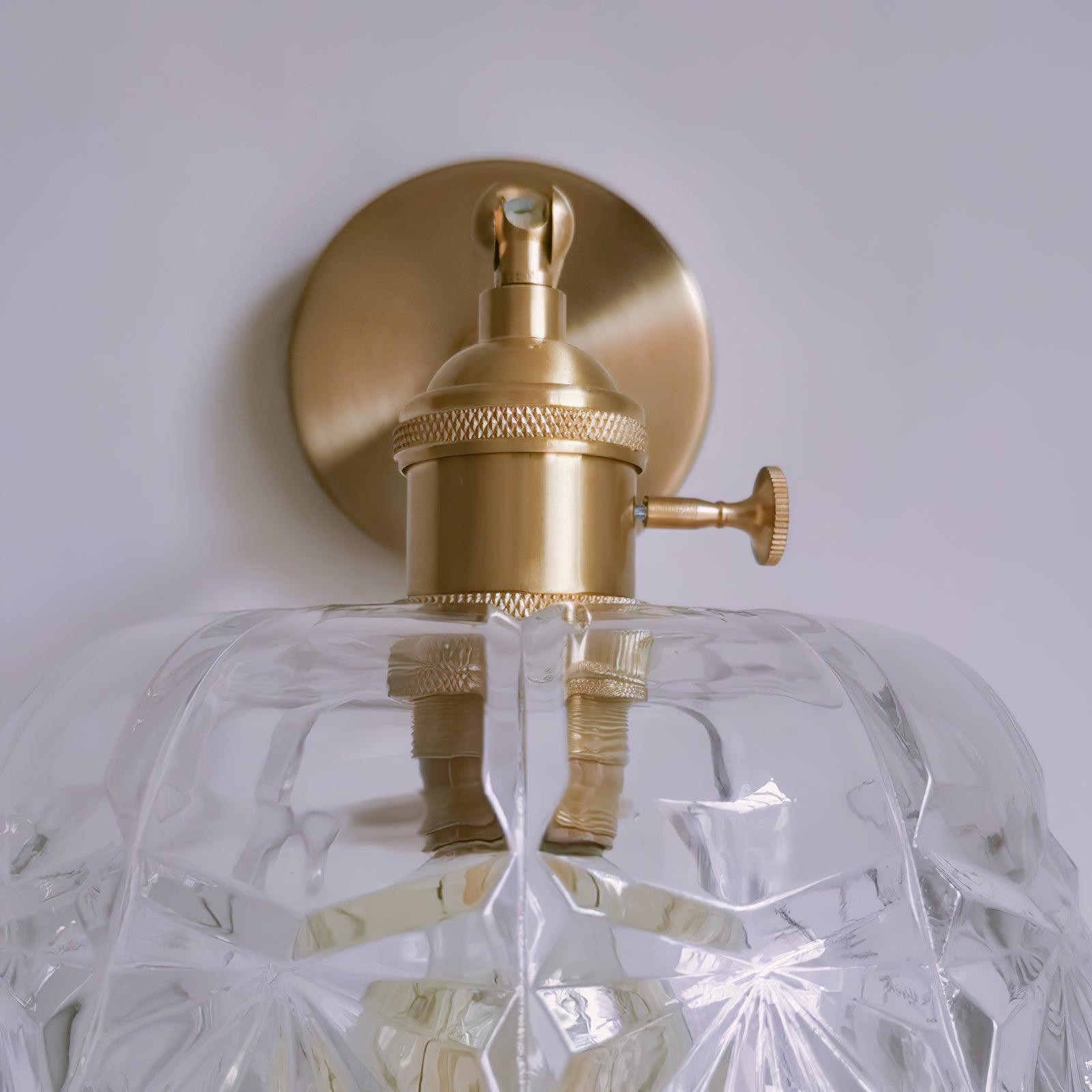 French Crystal Tassel Wall Light M470