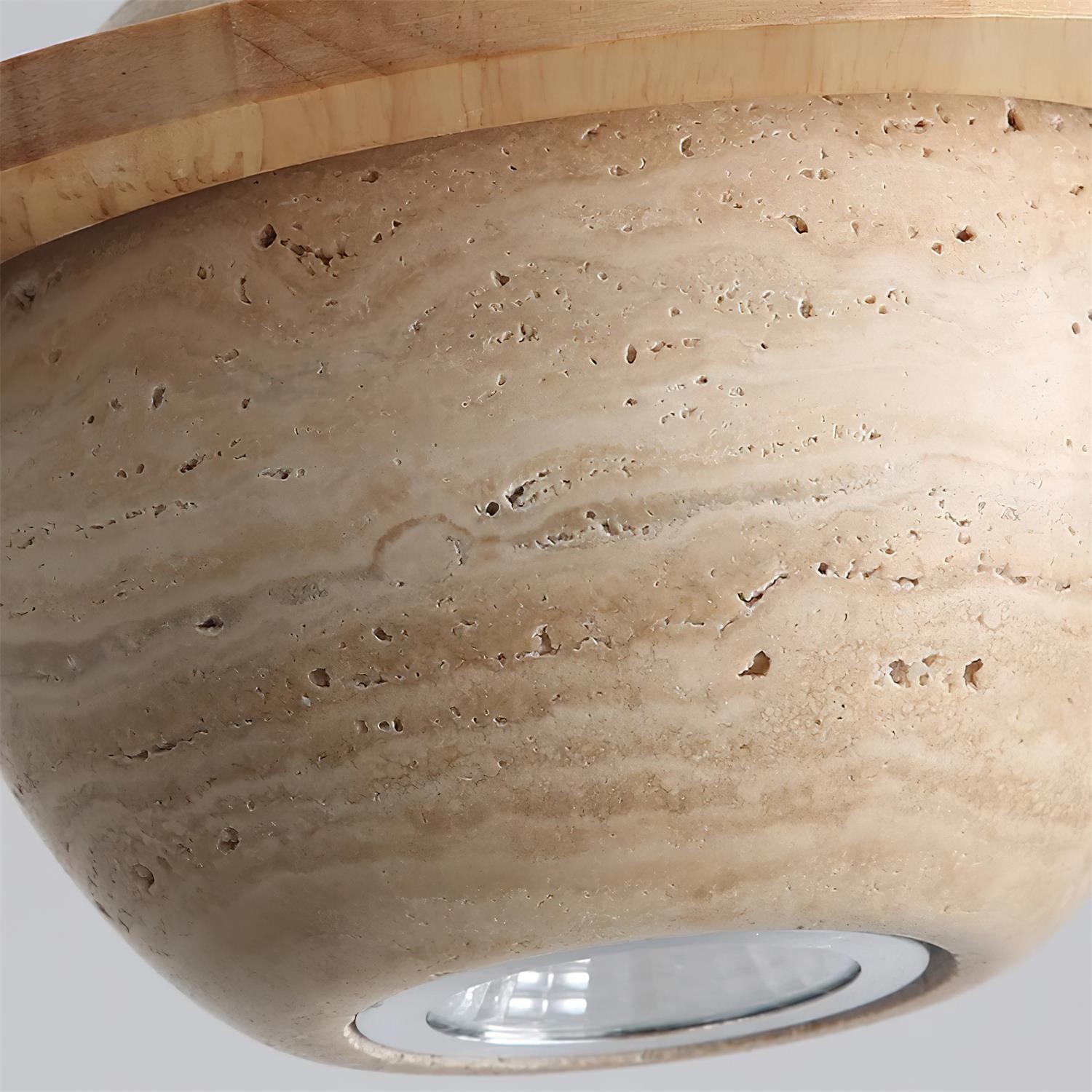 Planet Travertine Pendant Light M217