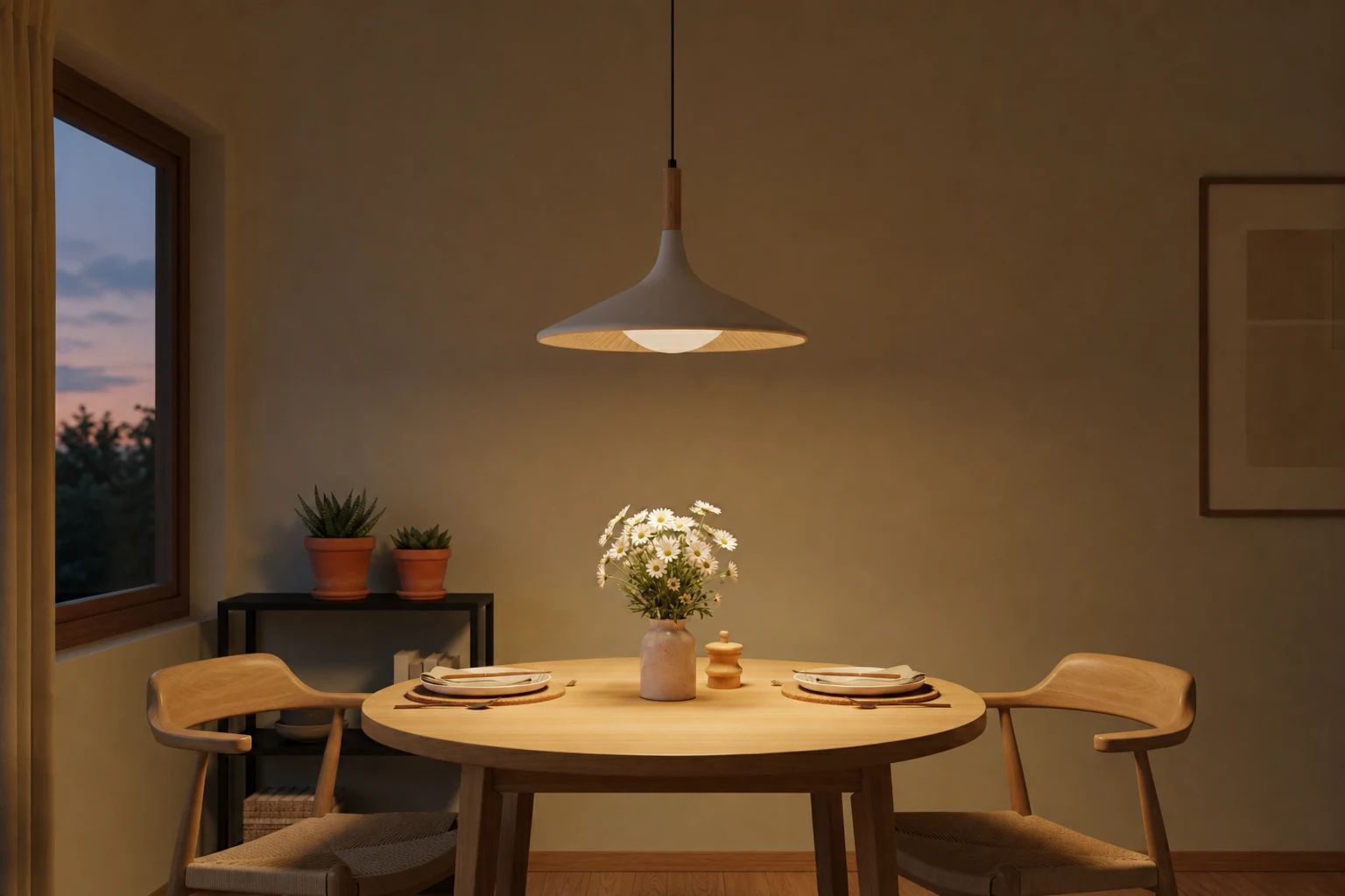 Lampa wisząca Cascade Breeze w stylu lifestylowym