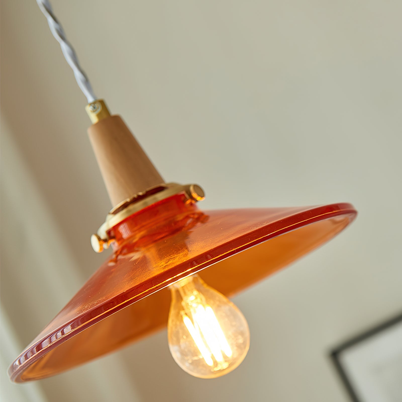 Nordic Brass Glass Pendant Lamp M286