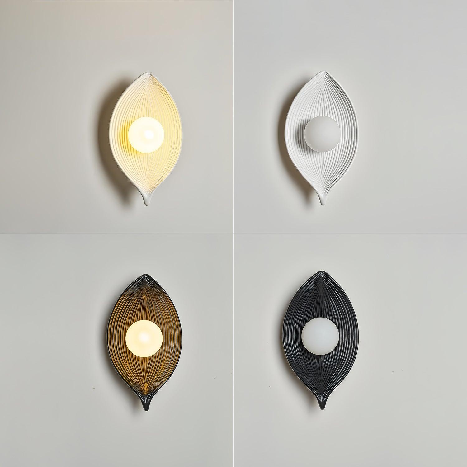 Leaf Canoe Wall Sconce M545