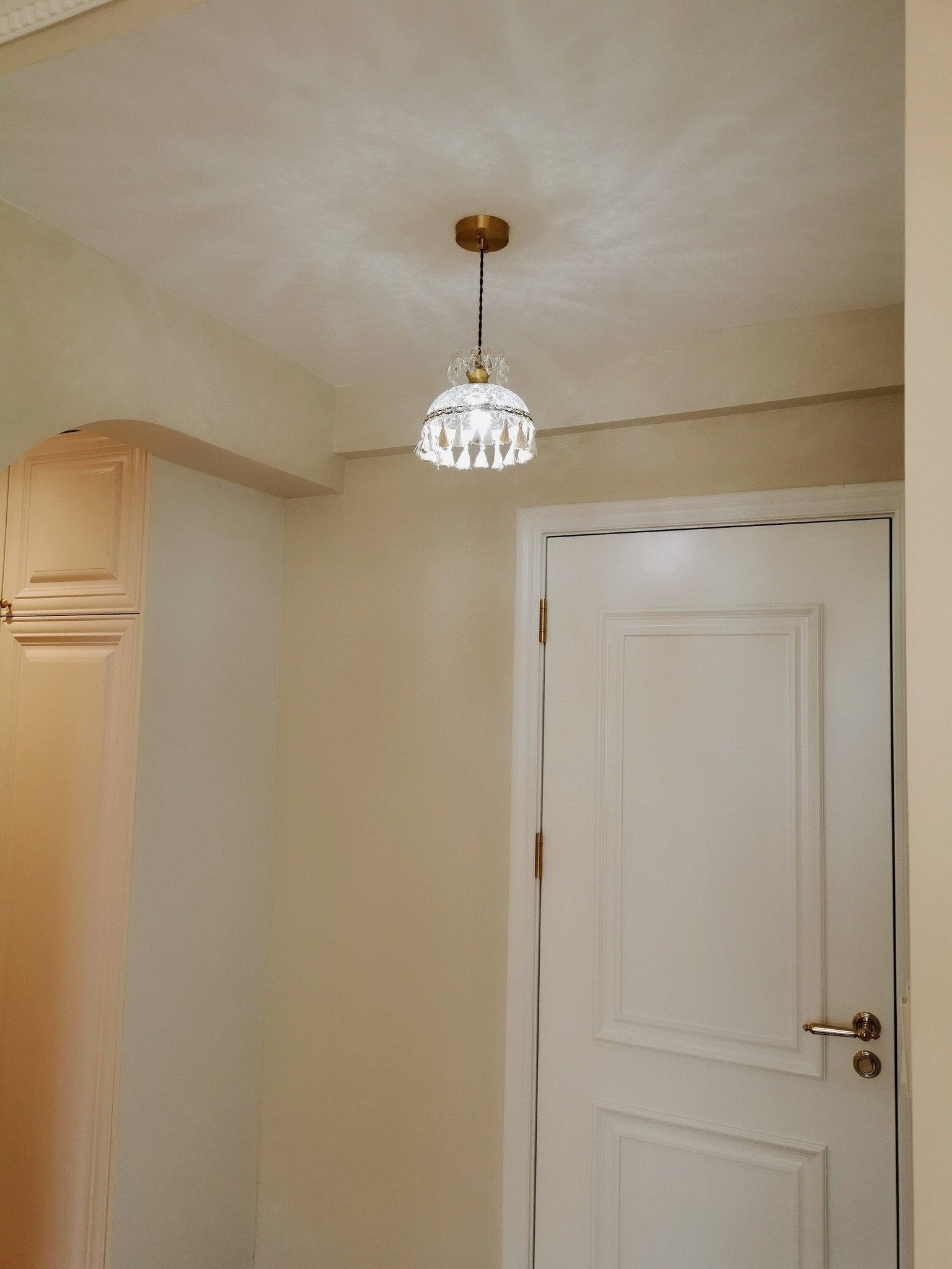 Bowl Tassel Pendant Light M491