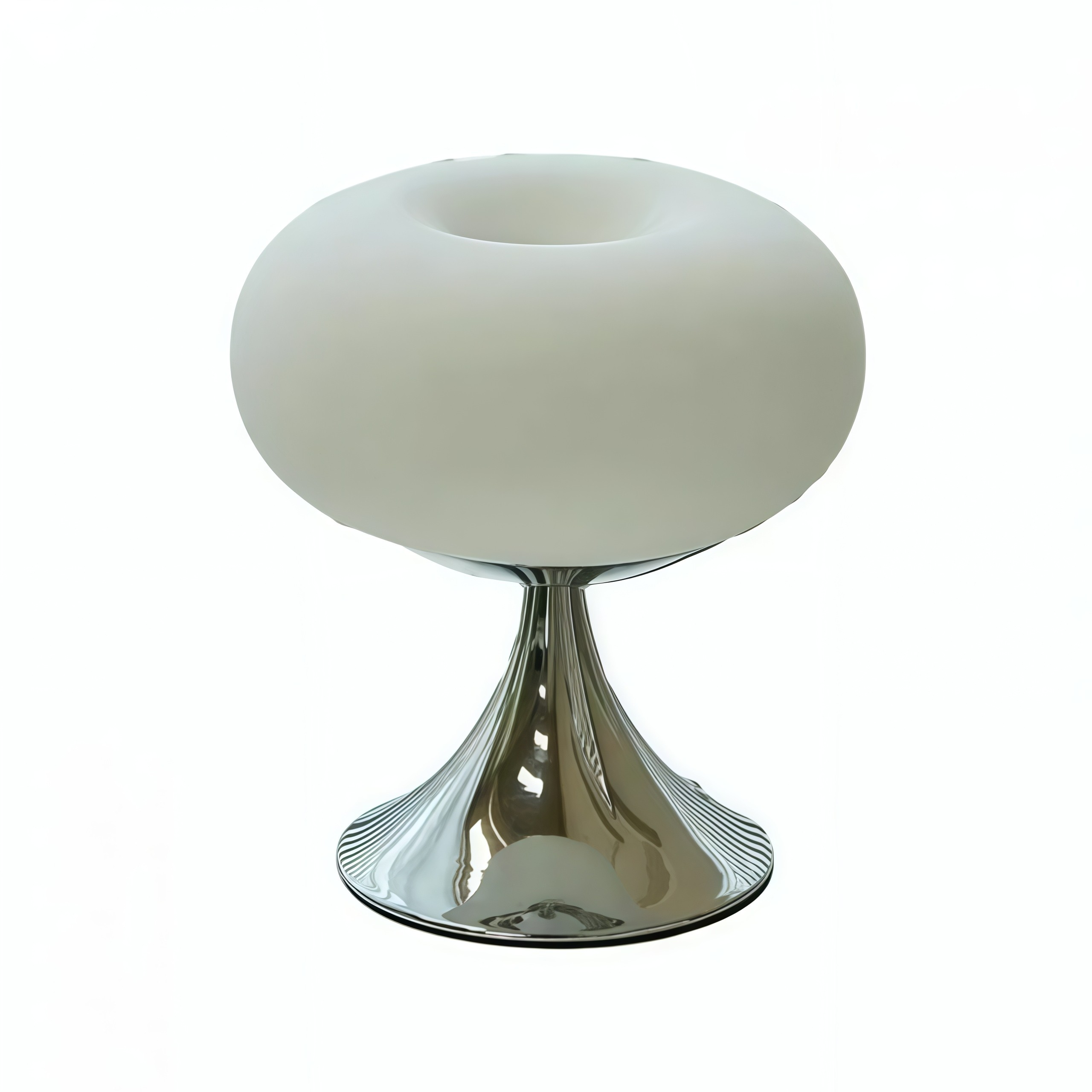 Bauhaus Apple Shaped Glass Led Table Lamp S137