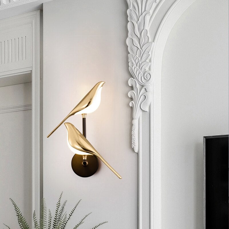 LumiVogel - Modern Bird Shape Lamp D770