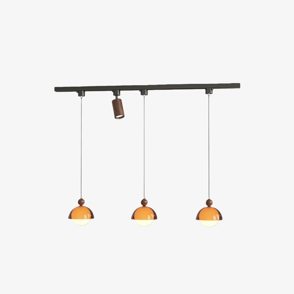Afterglow Vintage Pendant - Hand-Blown Glass Shade Retro Pendant Lamp for Dining Room T556