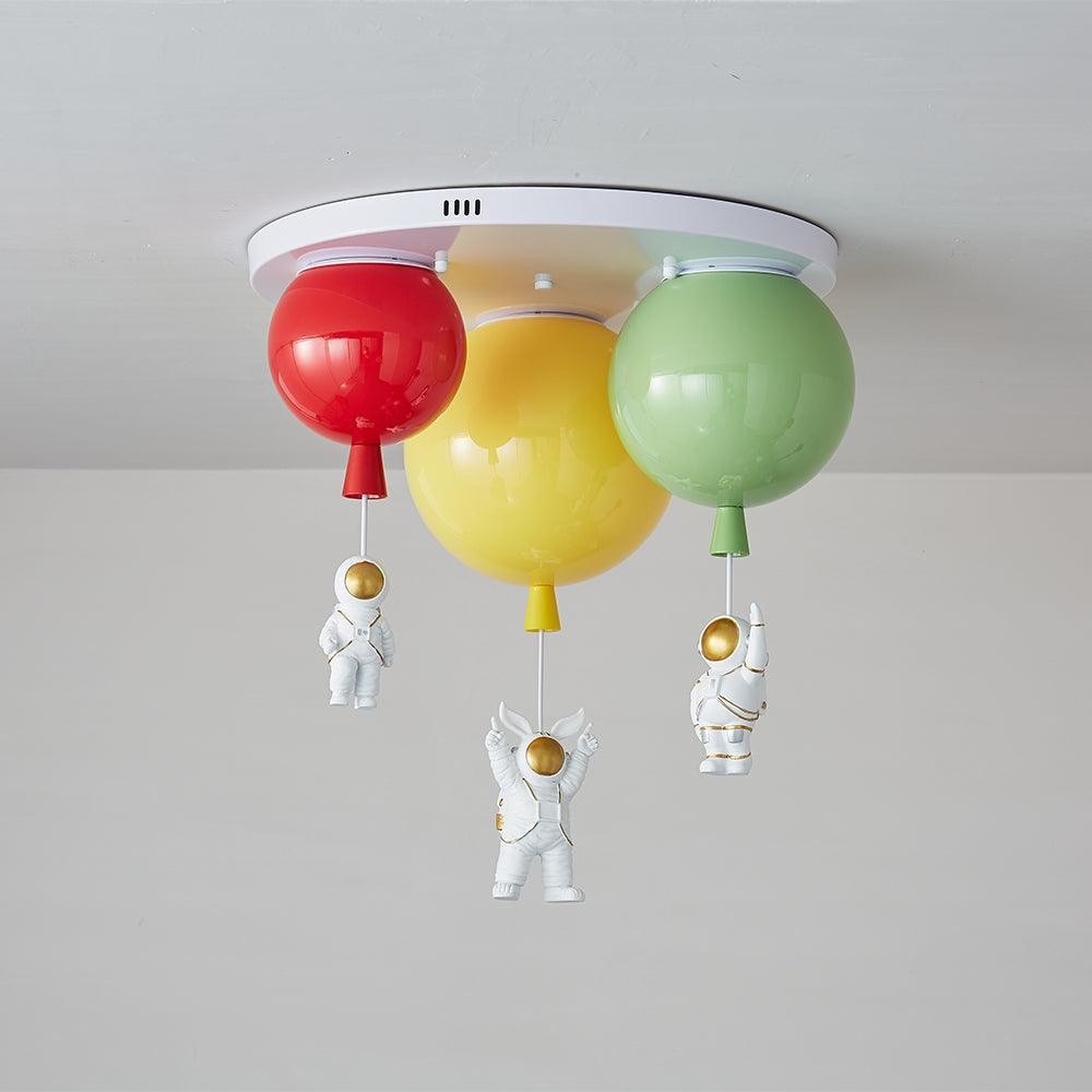 Astronaut Glossy Balloon Ceiling Lamp M494