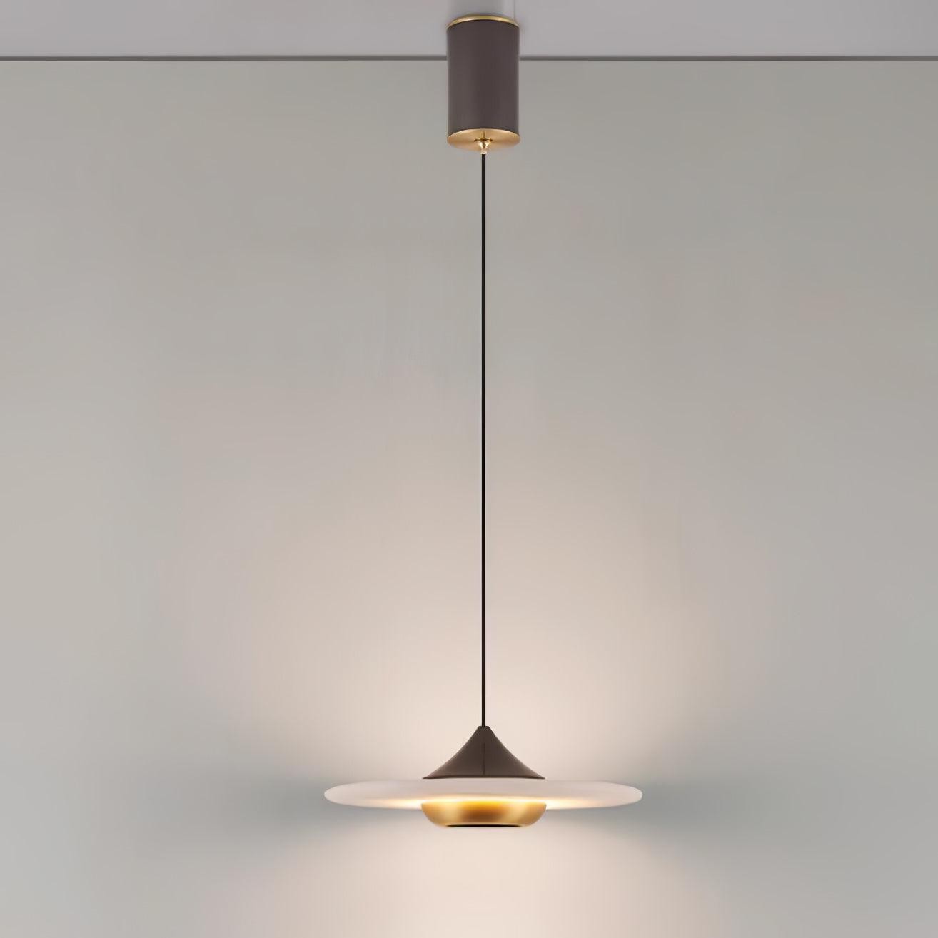 Flying Saucer Marble Pendant Lamp M558