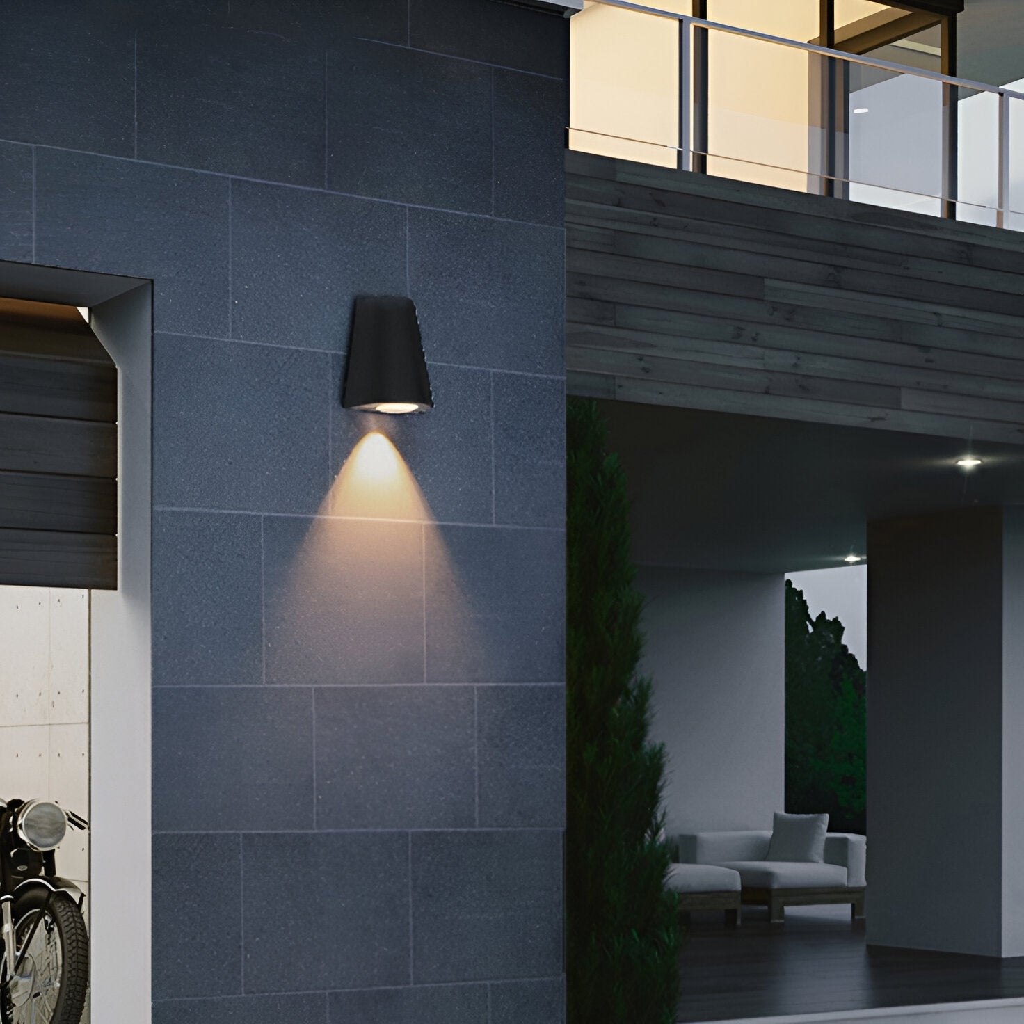 Nordic Aluminum IP65 Waterproof Outdoor Wall Light D940