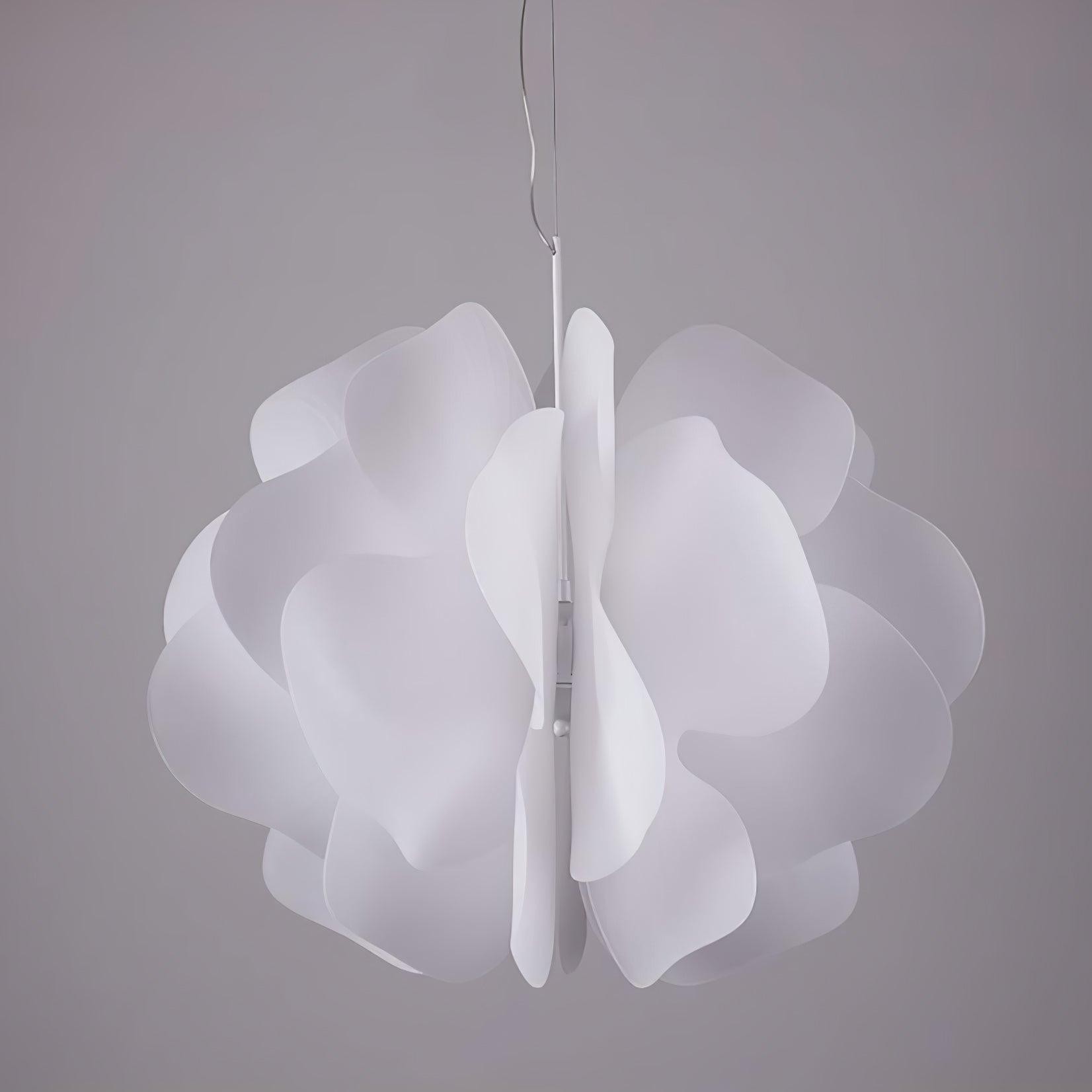 Modern Plastic Flower Design Pendant Lamp M43