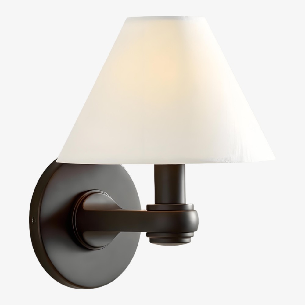 Roven Metal Wall Sconce - Sleek Metal Single or Triple Sconce for Vanity or Bathroom T656