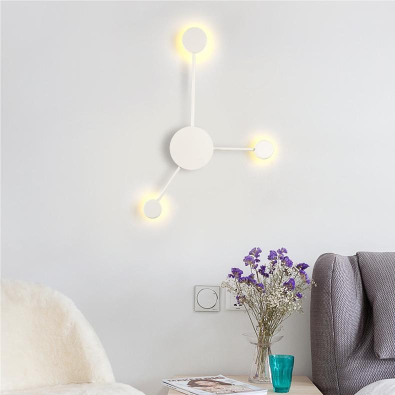 Modern Art Circle Linear LED Wall Light S102