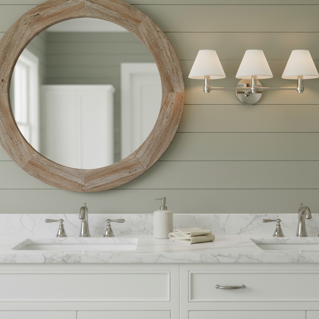 Roven Metal Wall Sconce - Sleek Metal Single or Triple Sconce for Vanity or Bathroom T656