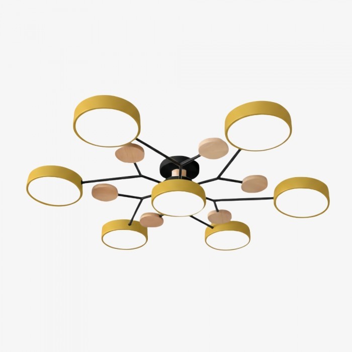 Nordic Modern Multi Disc Ceiling Lamp S94