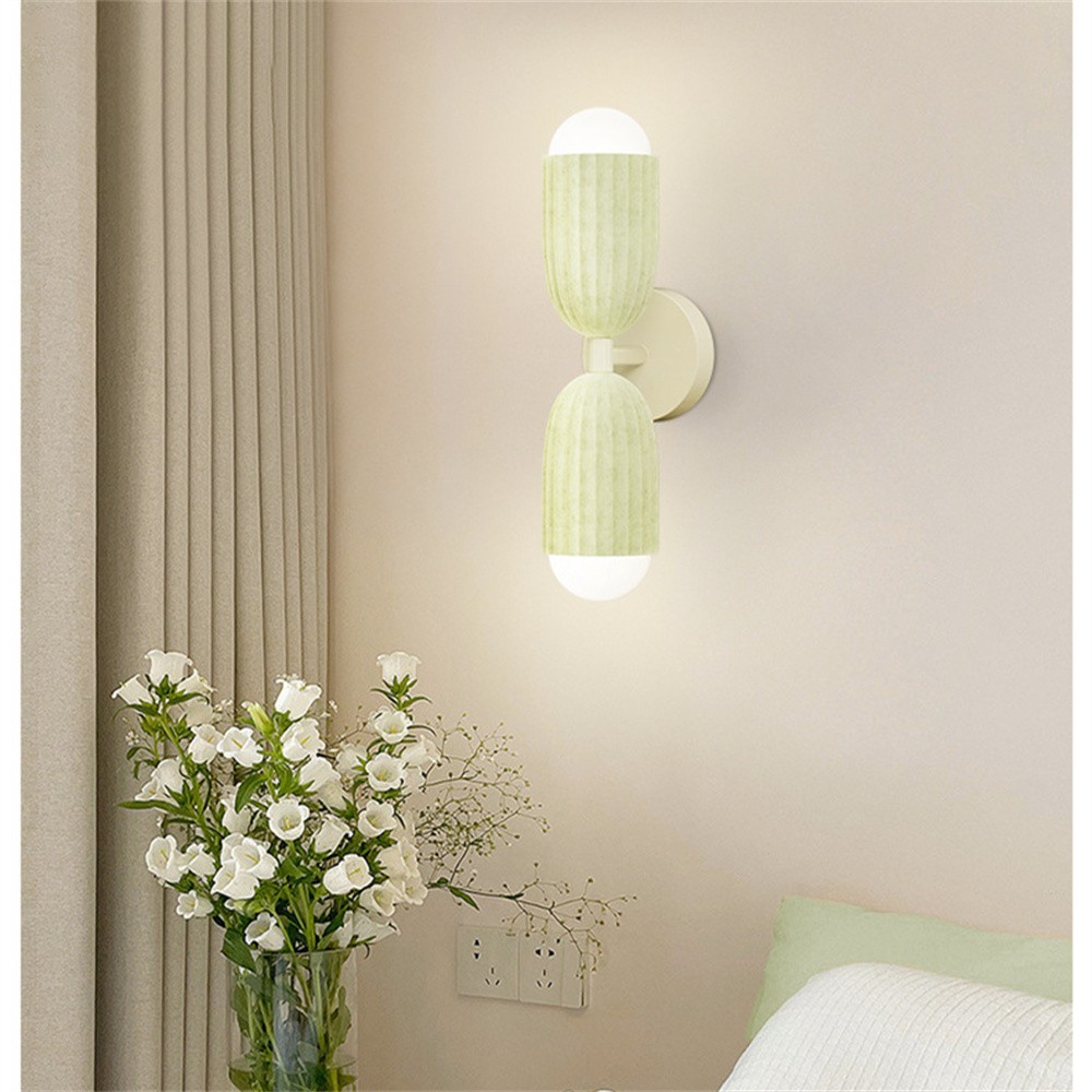 Creative Cylinder Resin Bedroom Wall Lamp S141