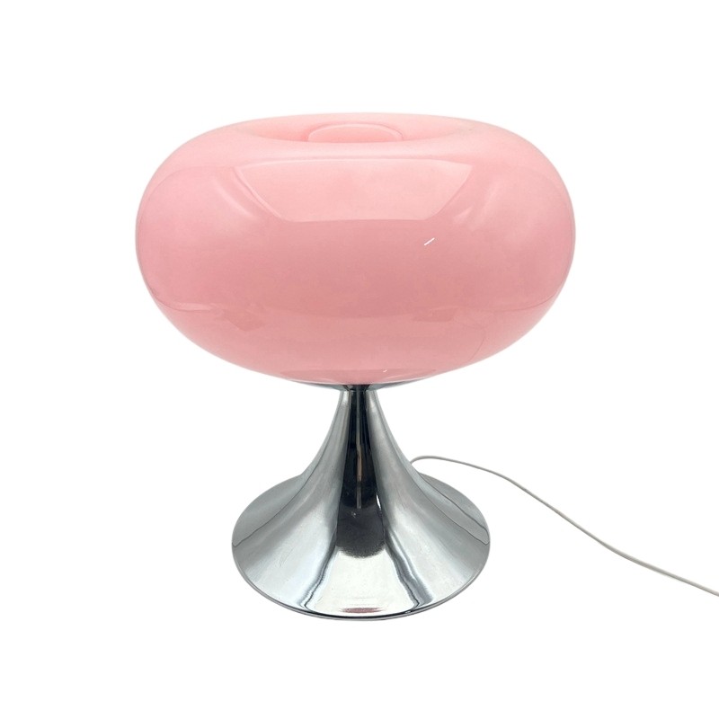 Bauhaus Apple Shaped Glass Led Table Lamp S137