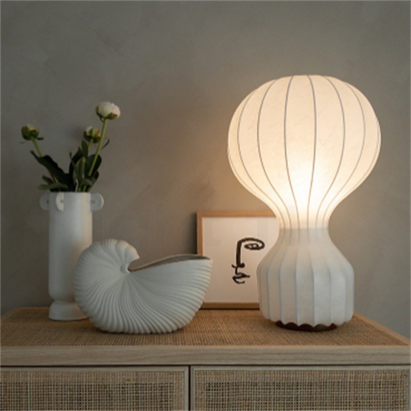 Gatto Cat Cocoon Modern Table Lamp for Bedroom