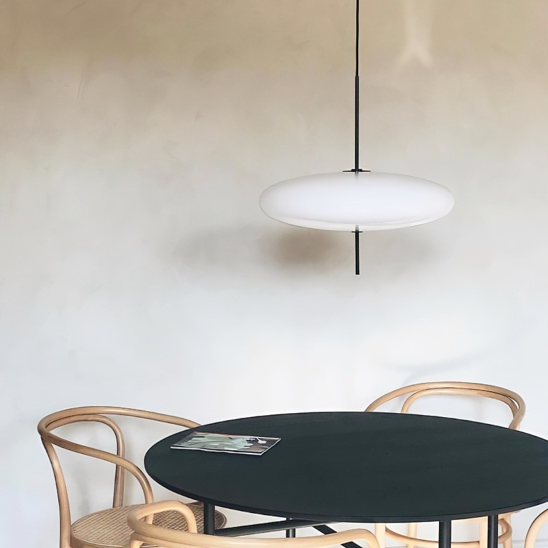 Modern Elliptical Shape Pendant Light