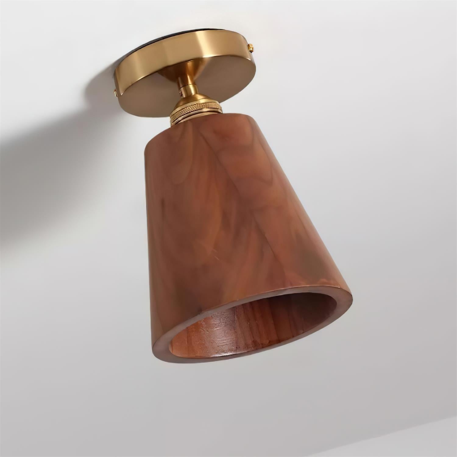 Collar Wood Ceiling Lamp D235