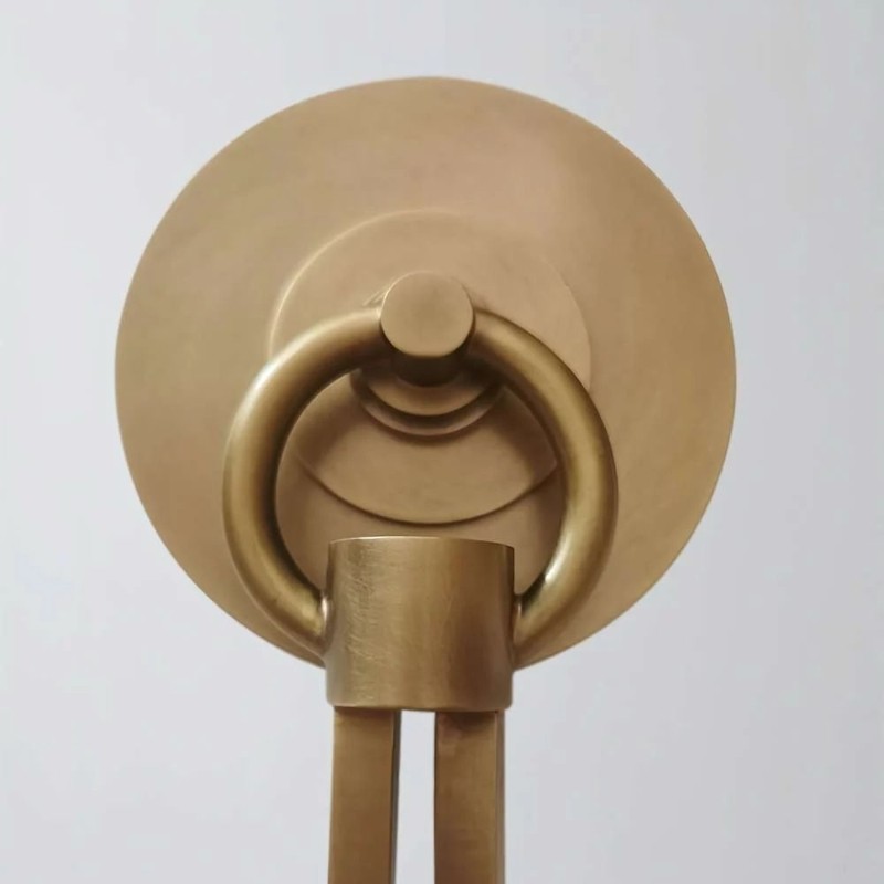 Roven Modern Double Wall Sconce with Curved Arms and Fabric Shades - Classic Accent Lighting for Bedroom T657