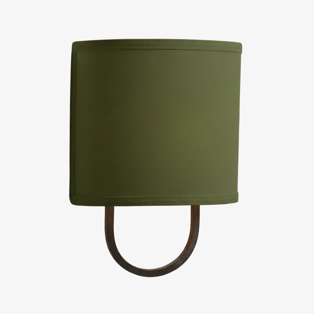 Nolvara Elegant Wall Light Featuring Soft Shade and Metal Arm T082