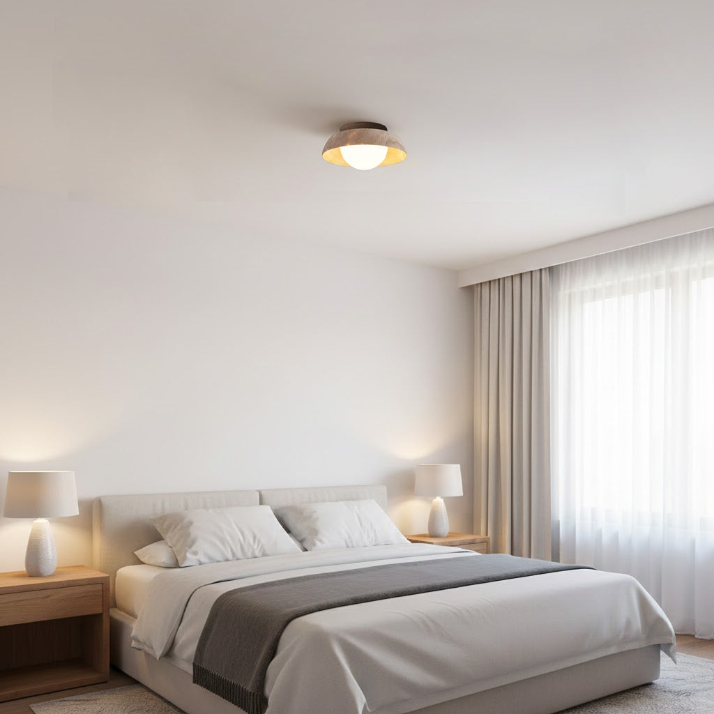 Piedra Travertine Ceiling Lamp D682