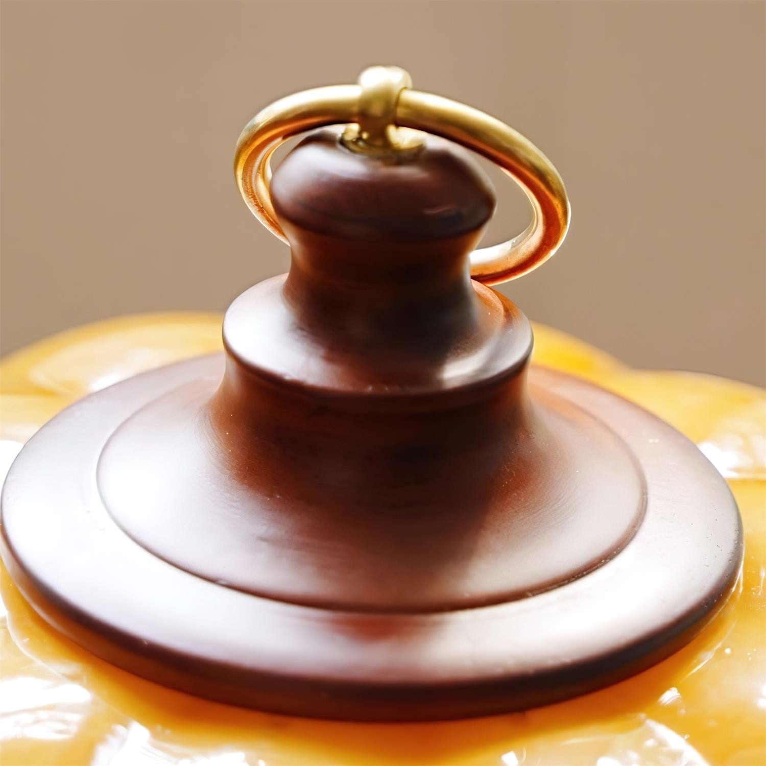 Pumpkin Glass Table Lamp D150