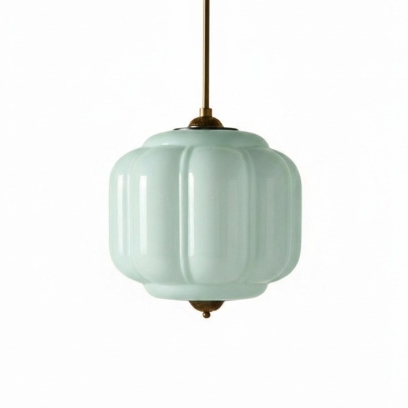 Vintage Cream Glass Pendant Light – Eloise Retro Chandelier S195