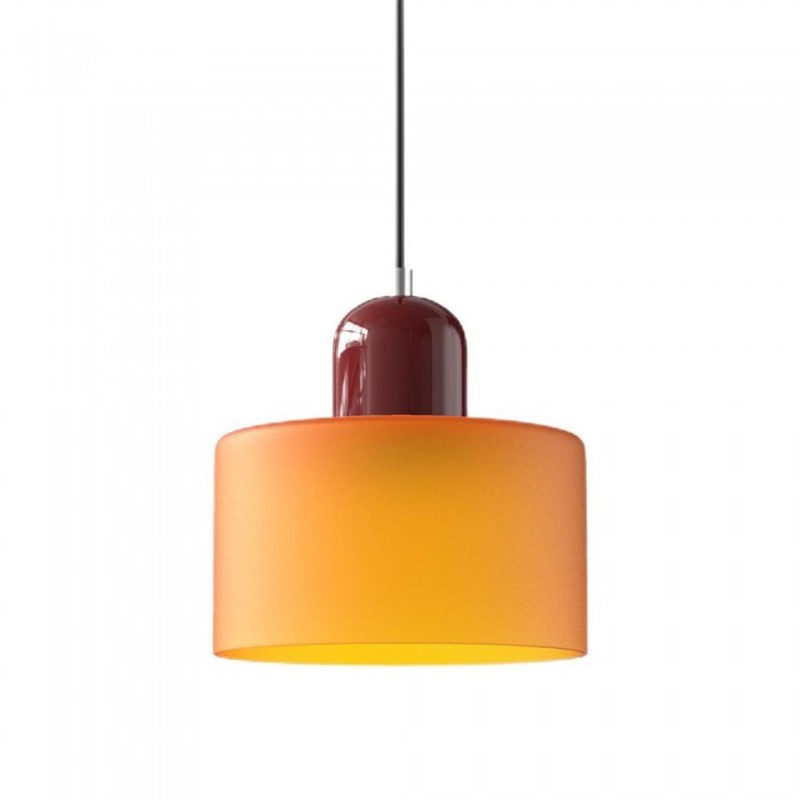 Nordic Morandi Cylinder Glass Pendant Lamp S101