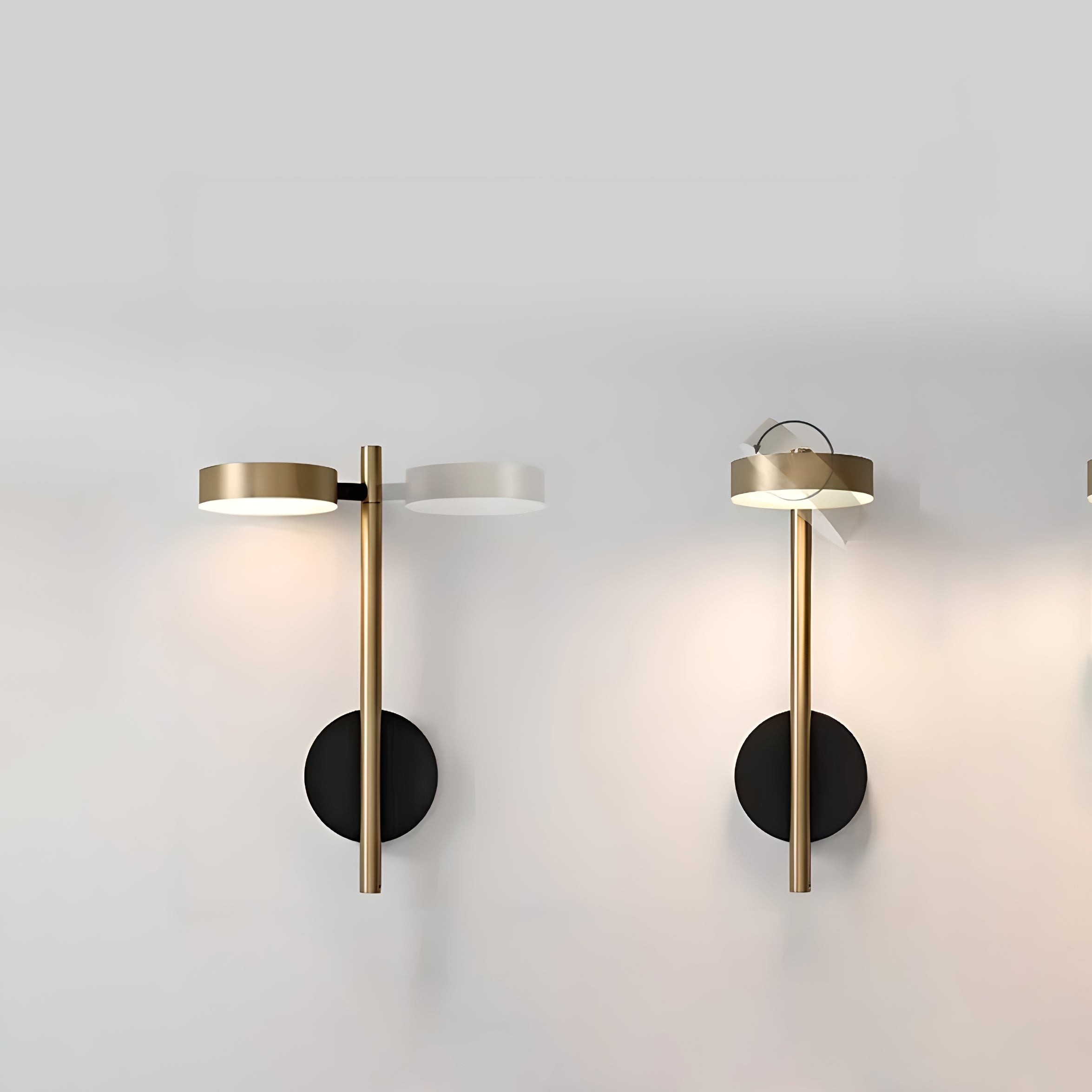 Italian Simple Round Metal Wall Lamp M72
